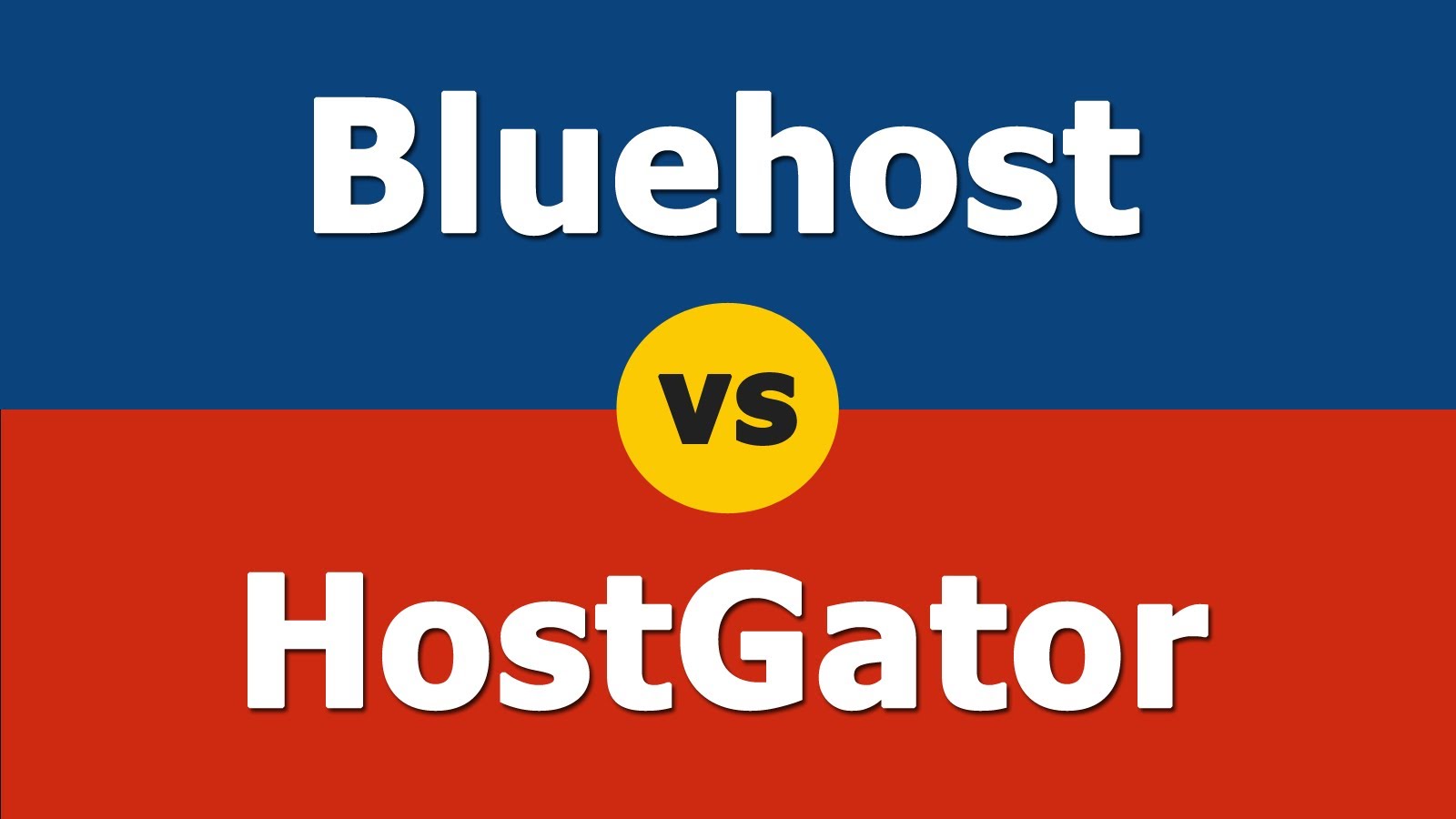 HostGator Vs. Bluehost