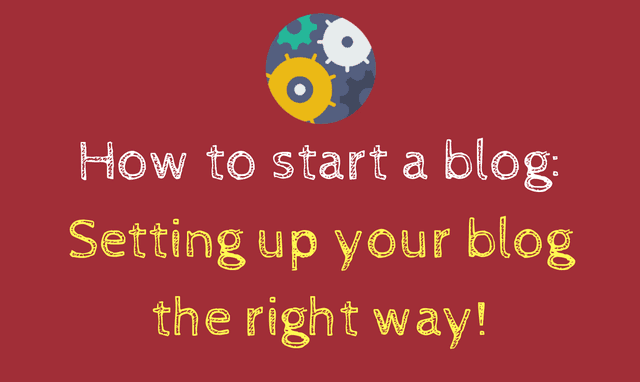Setting Up Your Blog